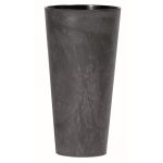 Prosperplast TUBUS SLIM BETON EFFECT kaspó antracit 30 cm