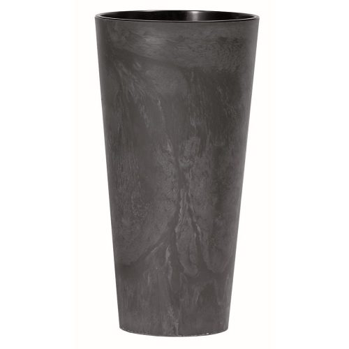 Prosperplast TUBUS SLIM BETON EFFECT kaspó antracit 30 cm