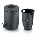 Prosperplast COMBIOLIQ komposztáló, fekete 25l