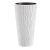 Prosperplast SANDY SLIM virágcserép fehér 29,7 cm