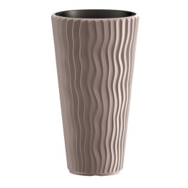 Prosperplast SANDY SLIM virágcserép mokka 29,7 cm
