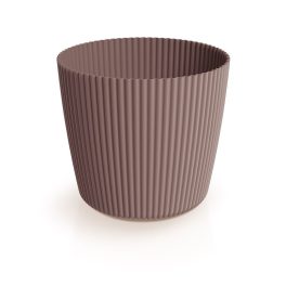Virágcserép Prosperplast MILLY ROUND marsala 23,6 cm