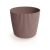 Virágcserép Prosperplast MILLY ROUND marsala 23,6 cm