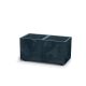 Virágcserép Prosperplast SIERRA CASE beton hatás 57,7 cm antracit