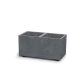 Virágcserép Prosperplast SIERRA CASE beton effect  57,7 cm szürke
