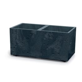   Virágcserép Prosperplast SIERRA CASE beton hatású 77 cm antracit