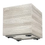 Prosperplast MADERA SQUARE öko fa 28,8 cm kávébarna