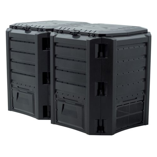 Komposztáló Prosperplast COMPOGREEN 2x400 l fekete