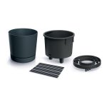 Virágcserép Prosperplast HOME GROWER paradicsom termesztéséhez 14,5 l antracit színben
