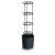 Virágcserép Prosperplast HOME GROWER paradicsom termesztésére 35 l antracit