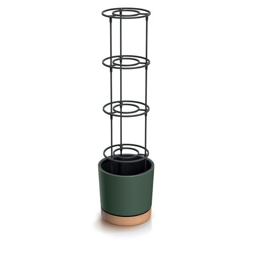 Virágcserép Prosperplast HOME GROWER paradicsom termesztésére 14,5 l sötétzöld