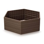 Magaságyás Prosperplast BASE WOODY barna 148 cm