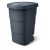 Prosperplast Wheeler 95 l szemetes – antracit színű, fekete fedéllel