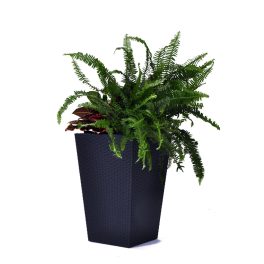 Keter Rattan kaspó S 23,6 l grafit