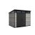 Kerti ház Keter PENT Signature 9x7 Storm Grey, padlóval