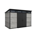 Kerti ház Keter PENT Signature 11x7 Storm Grey, padlóval