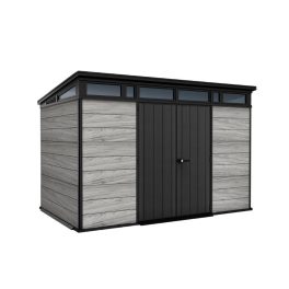 Kerti ház Keter PENT Signature 11x7 Storm Grey, padlóval