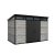 Kerti ház Keter PENT Signature 11x7 Storm Grey, padlóval