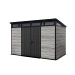 Kerti ház Keter PENT Signature 11x7 Storm Grey, padlóval