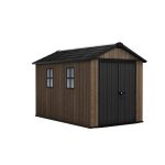 Keter Apex 7,5 x 11 Walnut kerti ház, padlóval