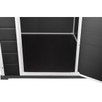 Kerti ház Keter Essential 6 x 4 sötétszürke / fehér, padlóval