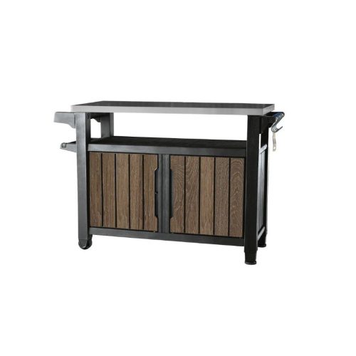 Keter UNITY XL 207 l grillasztal Walnut