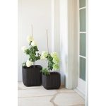 Keter Cube Planter M virágláda antracit