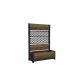 Keter Deco Tulip virágláda Walnut