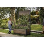 Keter Deco Tulip virágláda Walnut