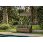 Keter Deco Tulip virágláda Walnut