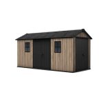 Keter Apex 7,5 x 15 Ashwood kerti ház, padlóval