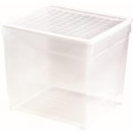 Curver textiltároló doboz 33 l – átlátszó