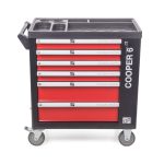 G21 Cooper 6 műhelykocsi, fekete-piros
