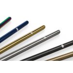 G21 BeEco Classic fém szívószálak 6 db színes, egyenes + tisztító kefe