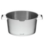 G21 Gourmet Magic edénykészlet szűrővel, 4 darabos, rozsdamentes acél