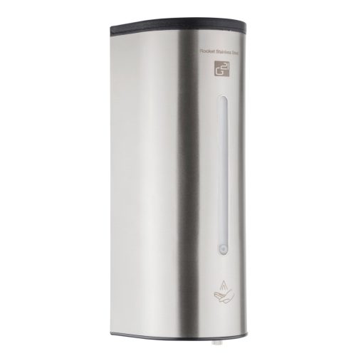 G21 Rocket Stainless Steel automatikus kézfertőtlenítő adagoló, 1000 ml