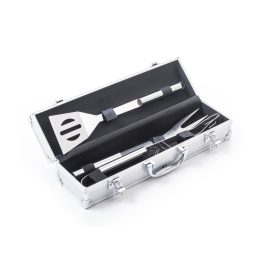 G21 grillező eszközkészlet, 3 db, alumínium bőrönd