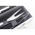 G21 grillező eszközkészlet, 3 db, alumínium bőrönd