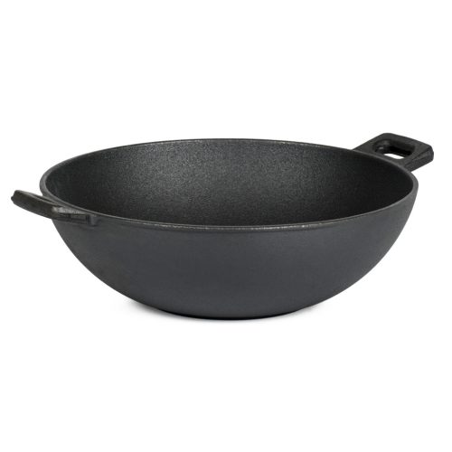 G21 Grillező szerszámok G21 wok grill serpenyő, öntöttvas