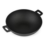 G21 Grillező szerszámok G21 wok grill serpenyő, öntöttvas