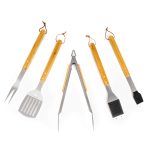 Grillezőeszközök G21 készlet, 3 darabos, fa nyéllel