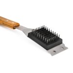 Grillezőeszköz G21 tisztítókefe fa nyéllel