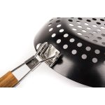 G21 grillező eszköz - grillserpenyő kerek tapadásmentes felülettel