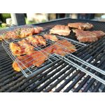 G21 grillező eszköz - rács 3 halra, rozsdamentes acél