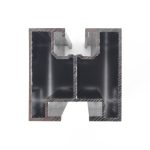 G21 alumínium profil 40x40 mm kalapácsfejű csavarhoz és speciális kőhöz, 6 m