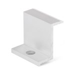 G21 napelem leszorító szélső ezüst, 35 mm panelhez