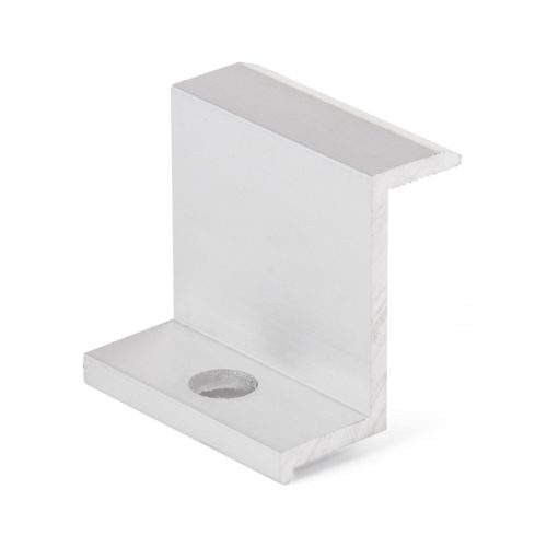 G21 napelem leszorító szélső ezüst, 35 mm panelhez