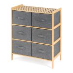 G21 bambusz állvány 6 kosárral