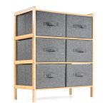 G21 bambusz állvány 6 kosárral