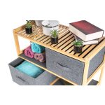 G21 bambusz állvány 6 kosárral